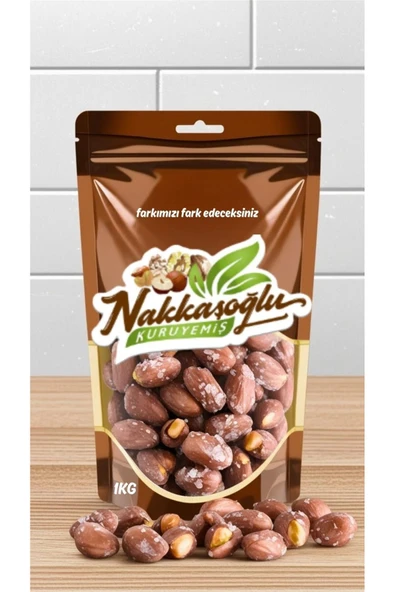 Nakkaşoğlu Kuruyemiş Kavrulmuş Tuzlu Fıstık 1KG ürün görseli 1