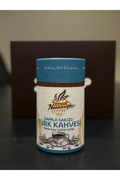 NAKKAŞOĞLU KURUYEMİŞ DAMLA SAKIZLI TÜRK KAHVESİ 200 GR ürün görseli 1