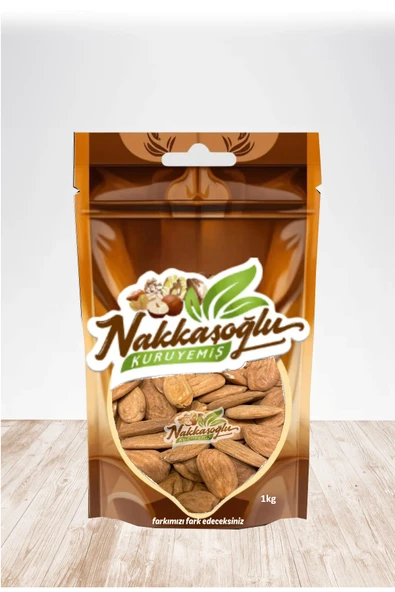 Nakkaşoğlu Kuruyemiş Kavrulmuş Yerli Badem 1 Kg ürün görseli 1