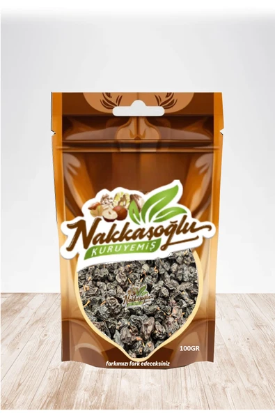 Nakkaşoğlu Kuruyemiş Keçimen Siyah Üzüm 100Gr ürün görseli 1
