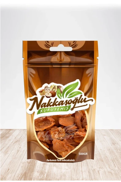 Nakkaşoğlu Kuruyemiş Yaprak Kayısı 500Gr ürün görseli 1