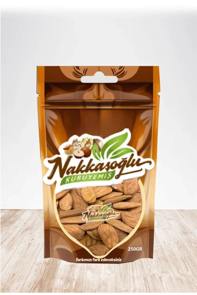 Nakkaşoğlu Kuruyemiş Kavrulmuş Yerli Badem 250Gr ürün görseli 1