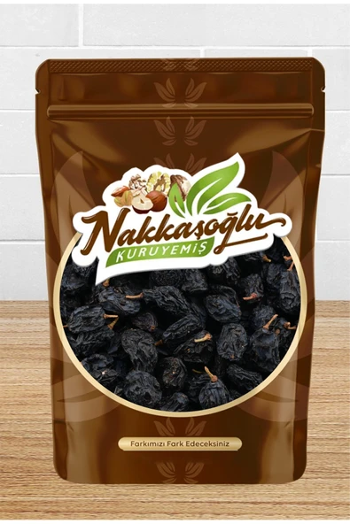 Nakkaşoğlu Kuruyemiş Keçimen Siyah Üzüm 1 Kg ürün görseli 1