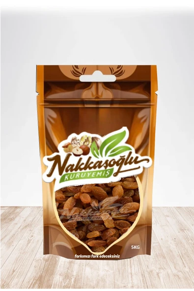 Nakkaşoğlu Kuruyemiş Sarı Üzüm 5Kg ürün görseli 1