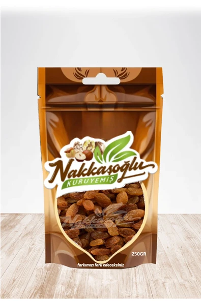 Nakkaşoğlu Kuruyemiş Sarı Üzüm 250Gr ürün görseli 1
