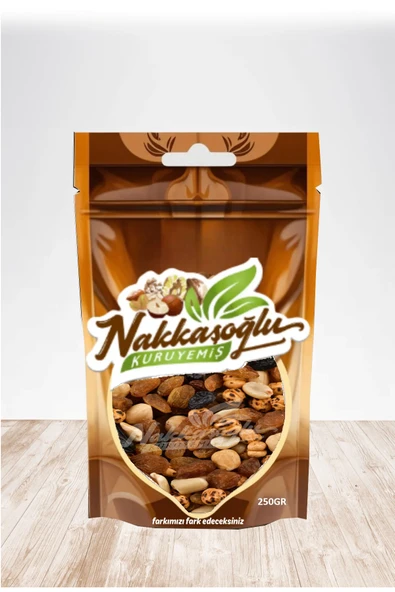 Nakkaşoğlu Kuruyemiş Üzümlü Karışık Kuruyemiş 250Gr ürün görseli 1