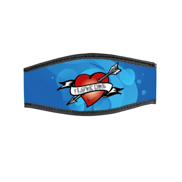 BESTDIVERS Maske Arkalığı HART, Neopren, Velkrolu ürün görseli 1