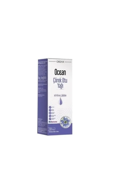 Orzax Ocean Çörek Otu Yağı Soğuk Sıkım 150 ml ürün görseli 1