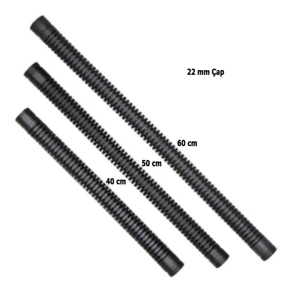 BESTDIVERS BC için Kauçuk Oluklu Boru 22 mm ürün görseli 1