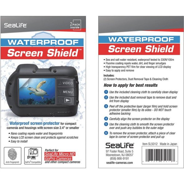 SEALIFE Kamera MICRO Ekran Koruyucu SL5012 ürün görseli 1