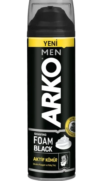 Arko Tıraş Köpük 200 Ml Black ürün görseli 1