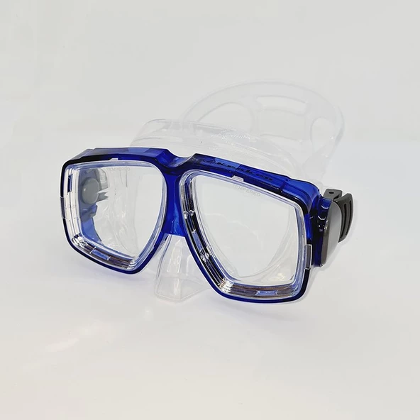 KRAKEN Maske M366 Şeffaf Silikon, Çift camlı ürün görseli 1