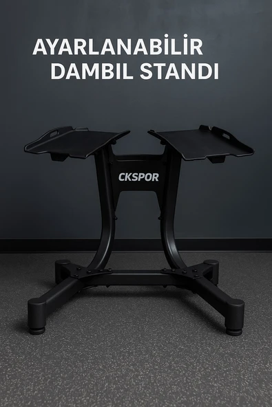 Ayarlanabilir Dambıl Standı Dayanıklı ve Ergonomik Tasarım Ev & Spor Salonu Kullanımı İçin ürün görseli 1