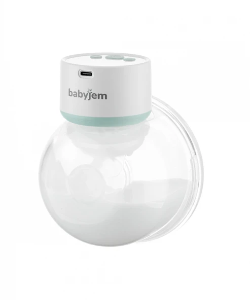 Babyjem Fonksiyonel Led Ekran Giyilebilir Göğüs & Süt Pompası ürün görseli 1