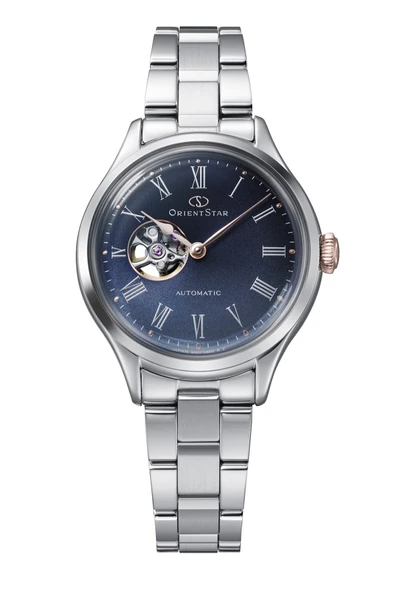 Orient RE-ND0022L00B Limited Edition Otomatik Çelik Gri Lacivert Kadran 31 mm Kadın Kol Saati ürün görseli 1