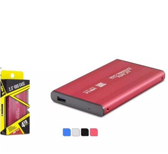 HADRON HDX1751 HDD KUTUSU USB3.0 METAL SATA 2.5"ÇOK RENKLİ ürün görseli 1