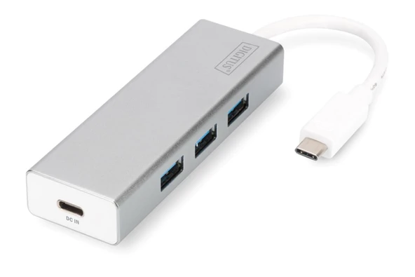 Digitus DA-70242 USB 3.0 Hub,3xUSB 3.0port,1xUSB ürün görseli 1