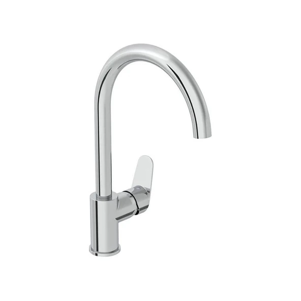 Flow Round C Tipi Eviye Bataryası, Krom A43407 ürün görseli 1