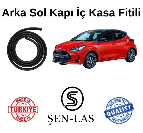 Toyota Yaris Vision (2020-2022) Şen-Las Sol Arka Kapı Fitili ŞL25404 ürün görseli 1