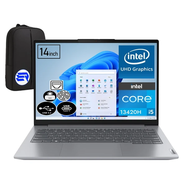 Lenovo Thinkbook G6 Irl 21KG00UCTREP1 Intel I5-13420H 24GB Ram 512 GB SSD 14" (1920X1200) WIN11 Pro + Elektropasaj Çanta ürün görseli 1
