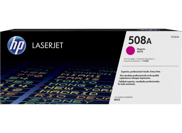HP 508A Magenta Kırmızı 5.000 Sayfa Toner CF363A ürün görseli 1
