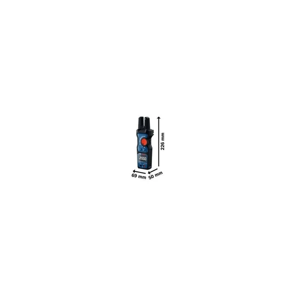 BOSCH GFM 1000-15 ÇATAL TİP AMPERMETRE - Resim 2