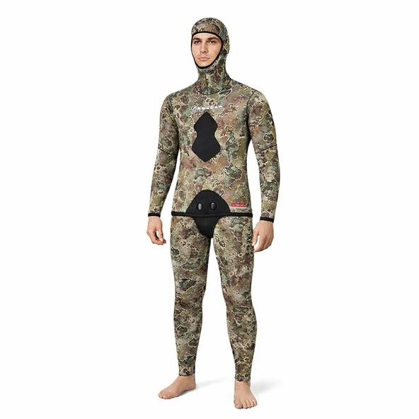 KRAKEN Elbise Camugreen Kamuflaj 5 mm. Serbest Dalış Elbisesi ürün görseli 1