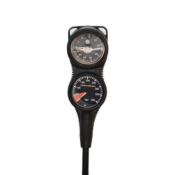 KRAKEN Gösterge Konsol İkili BIGLINE 63 mm Siyah Ayarlı ürün görseli 1
