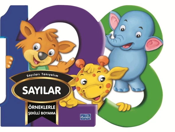 Örneklerle Şekilli Boyama - Sayılar ürün görseli 1
