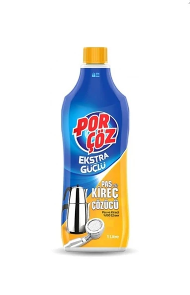Porçöz Ekstra Güçlü Pas Ve Kireç Çözücü 1 Litre ürün görseli 1