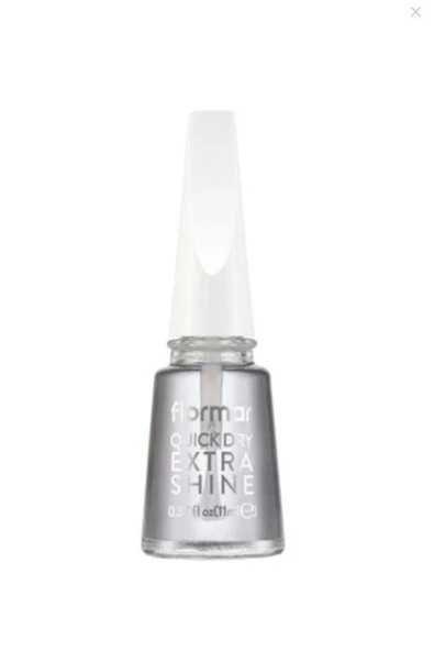 Flormar Quick Dry Extra Shine Hızlı Oje Kurutucu Tırnak Cilası 11 ml ürün görseli 1