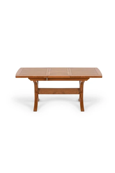 BERGAMA AÇILIR MASA 80X140+40X77 CM - Resim 3