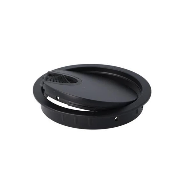 Mat Siyah Boyalı Zamak Kablo Kapağı 80 Mm ürün görseli 1