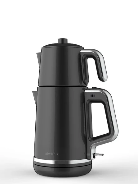 Aryıldız Tea Style Antrasit Çay Makinesi ürün görseli 1
