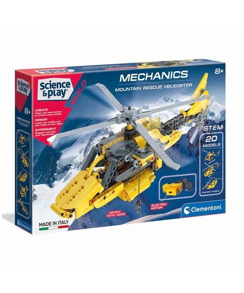 Clementoni Mekanik Laboratuvarı Kurtarma Helikopteri 75063 ürün görseli 1