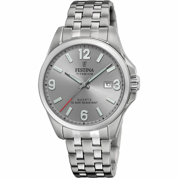 Festina F20696/2 Quartz Titanyum Gri 41 mm Erkek Kol Saati ürün görseli 1