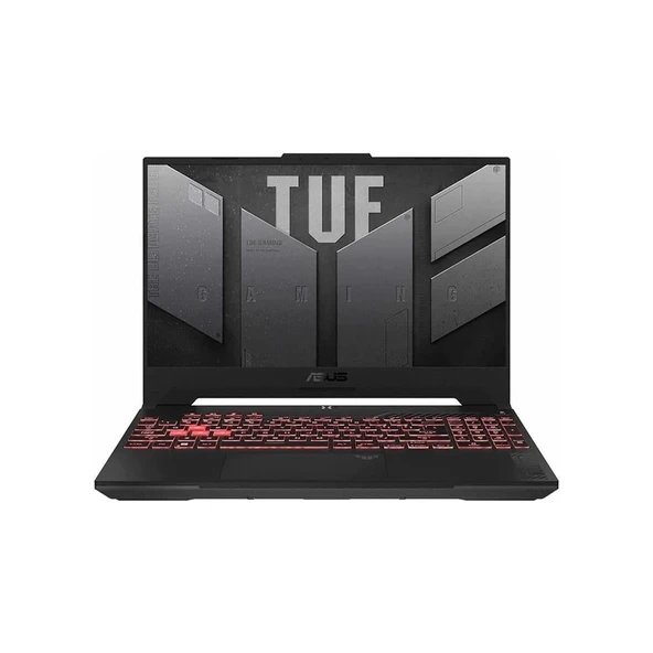 Asus Tuf Gaming A15 7.nesil Ryzen 7 7435HS-RTX4050 6GB-16GB-512GB SSD-15.6INC-W11 ürün görseli 1
