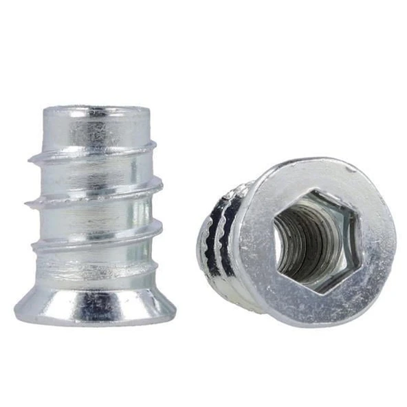 M6 12x15 Mm. Zamak Metal Dübel-20 Adet ürün görseli 1