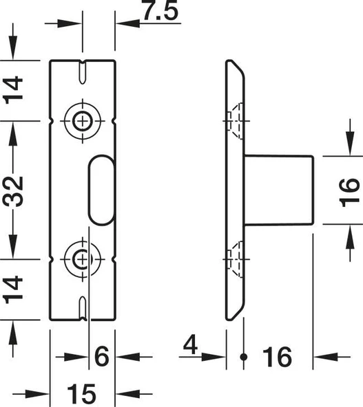 Keku Panel Bağlantı Elemanı-4 Adet - Resim 3