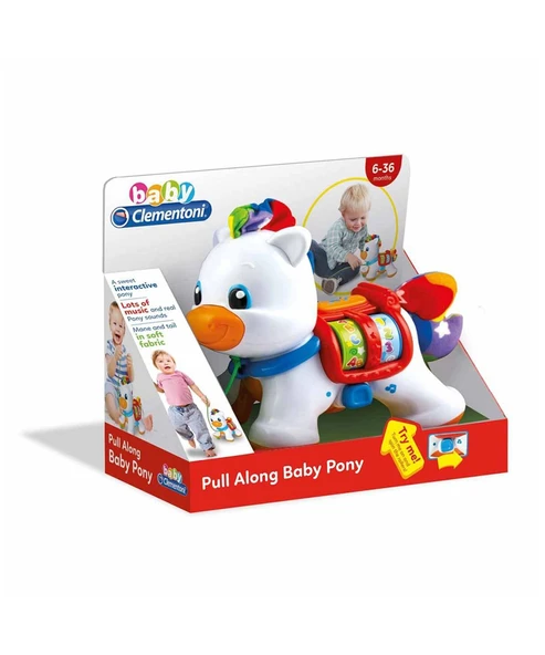 Clementoni Baby Clementoni Çek Çek Pony 17229 ürün görseli 1