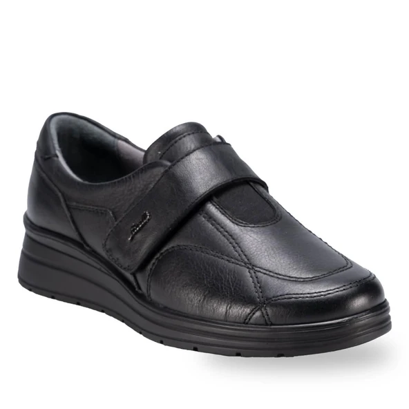 FORELLİ KADIN DERİ HALLUX AYAKKABI - Resim 2