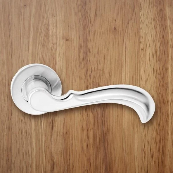 Kapı Kolu Krom Saten Pvd 1042 Oda-barelli - Resim 2