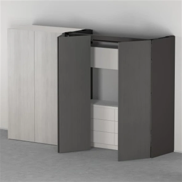 Blum Revego Uno + Duo Açılır ve Katlanır İçeri Kayar Kapak Sistemi ürün görseli 1