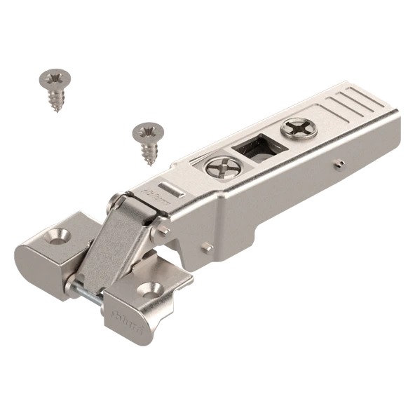 Blum Clip Top Düz Alüminyum Profil Kapak Menteşesi 71T950A + 173L6100 ürün görseli 1