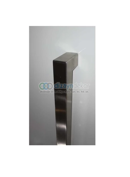 Paslanmaz Çelik Sürgü Ve Çekme Kapı Kolu 30x30 Mm. Profil ürün görseli 1