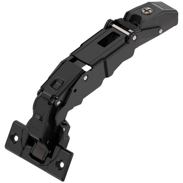 Blum Clip Top Blumotion 155 Drc 0 Açılım Menteşe Düz Onyx-Siyah 71B7550 + 173H7100 ürün görseli 1