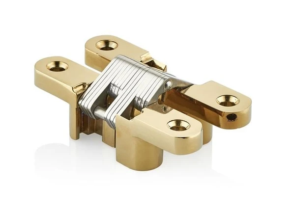 95 X 19 mm Altın Sarı Gizli Akordiyon Kapı Menteşesi ürün görseli 1