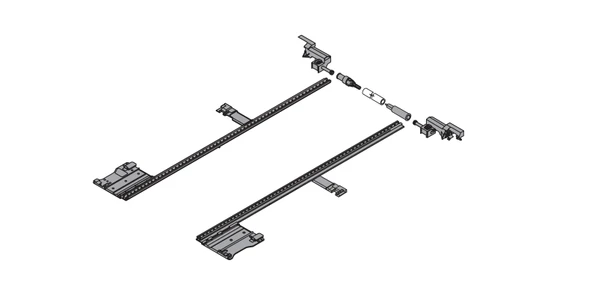 Blum Movento Yan Stabilizasyon 140 cm ye kadar ZS7M750MU ürün görseli 1