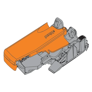 560f2500b Blum Çift Açılım Frenli Ray 25 Cm - Resim 3
