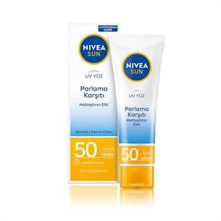 Nivea Sun Güneş Kremi Parlama Karşıtı SPF50+ 50 ml ürün görseli 1